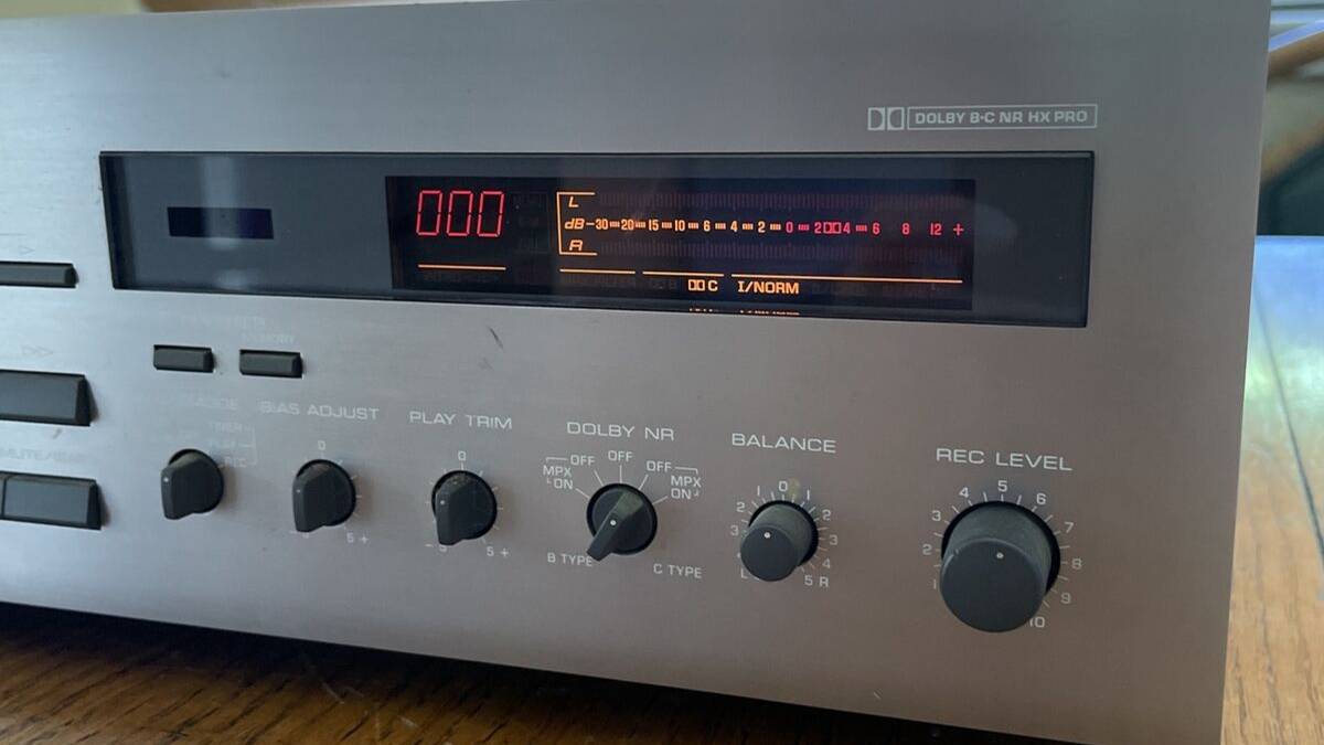 Стереокассетная дека Yamaha Kx-330-Япония-1990-год
