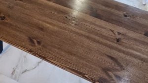 Обеденный стол и столешница из массива своими руками