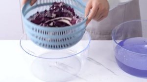 Сушилка для овощей, фруктов и зелени, грибов и ягод с механической центрифугой, объем 4,75 л