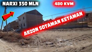 Arzon joy o'rin sotiladi Turkmanlikda 480 kvm joy o'rin sotiladi