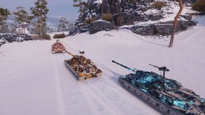 взвод ИС-7 попал против женского взвода девяток