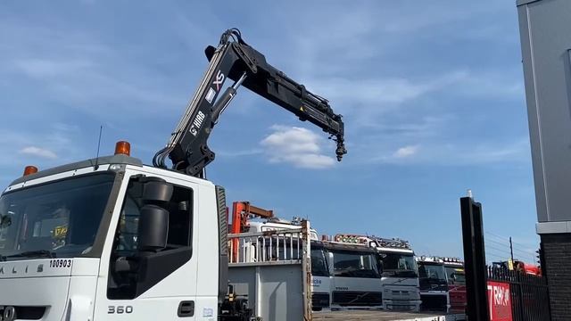 KRAANWAGEN IVECO STRALIS 360 + HIAB 166 E-4 смотреть онлайн