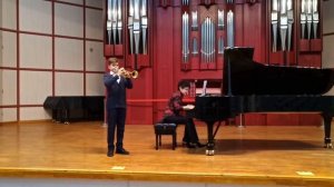 Станислав Кудрик 12 лет / Я. Неруда "Концерт для трубы" 1 часть