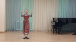 Овчарова Ксения 10 лет, г. Старый Оскол, "Весна-красна" календарная Смоленской области