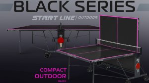Теннисный стол Compact-LX Всепогодный Black
