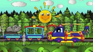 Мультики про машинку Пому и Машу Капуки. Учим букву П. Мультфильмы Азбука с Машей