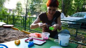 Кафе на Дереве - Герои в масках - Печенье из песка - Для детей.