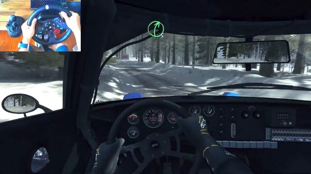 DiRT Rally | Lancia Stratos | Logitech G29 + Shifter смотреть онлайн