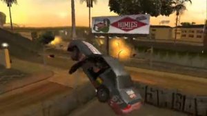 ТРЮКИ НА МАШИНЕ В GTA San Andreas