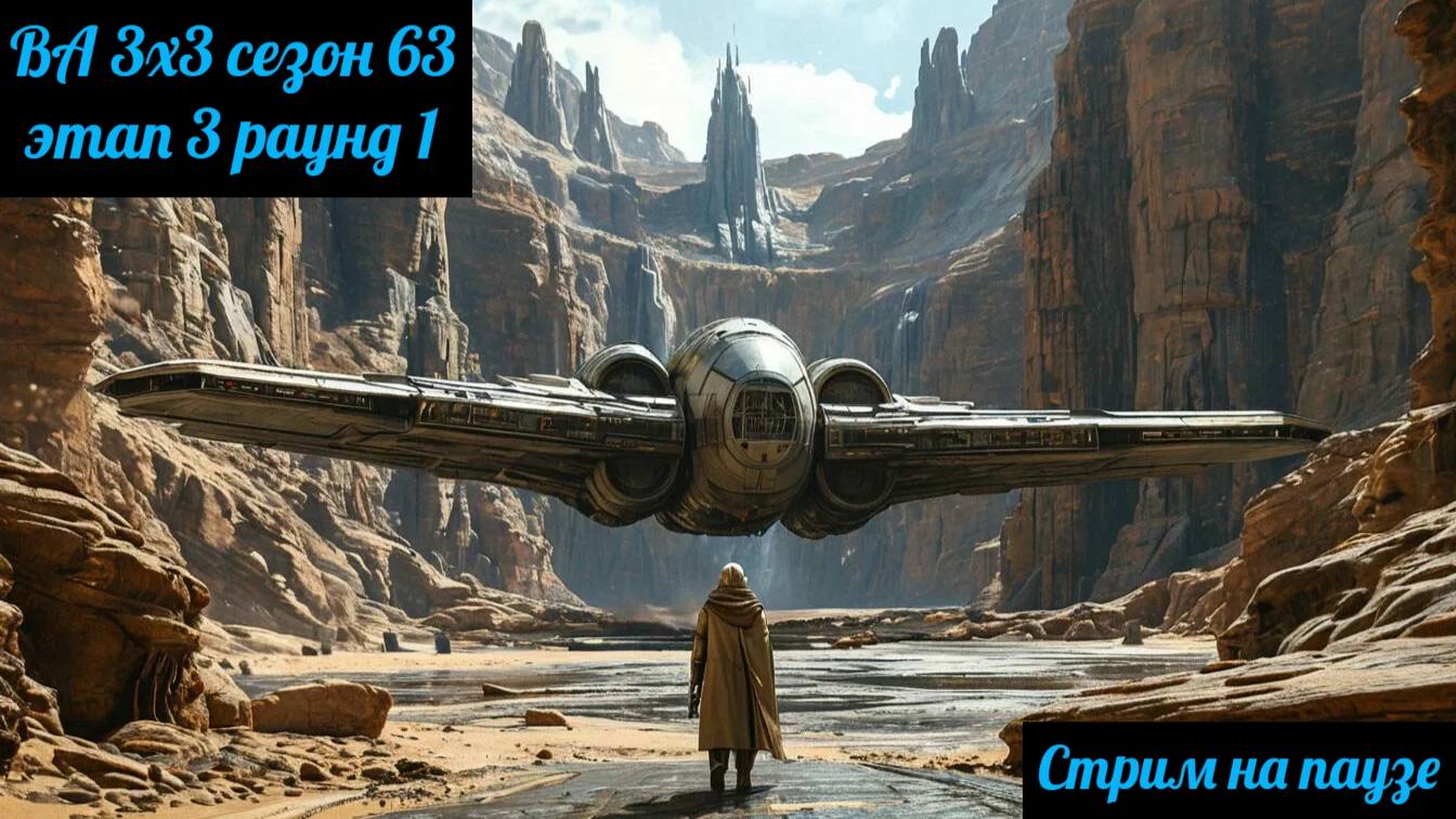 SWGOH ВА 3х3 сезон 63 этап 3 раунд 1 (13.03.25)