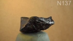 30.1 gram­-Good Natural Black Tektite Meteorite Rough (ID:N137)
