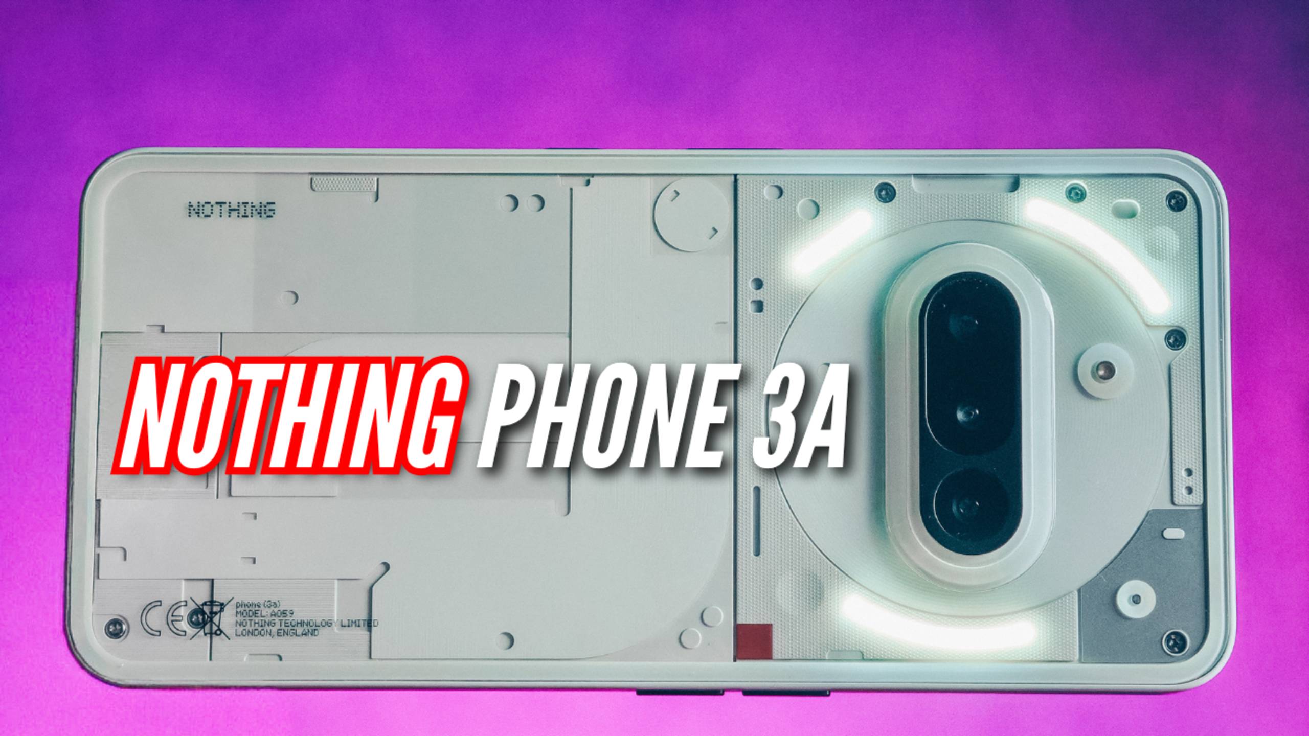 Новый NOTHING PHONE 3a. Уникальный Дизайн и Телевик смотреть онлайн