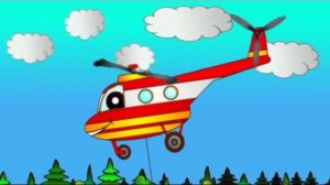 Мультики про машинки- ПДД,  светофор и транспорт для детей