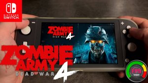 Zombie Army 4: Dead War Nintendo Switch Lite Gameplay - FPS Monitor