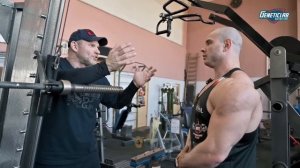 ГОЛУБОЧКИН ХАЛИУЛИН | ТРЕНИРОВКА СПИНЫ | TOP GYM