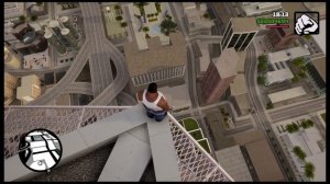Fat CJ Jumping off the HIGHEST Building! - GTA San Andreas Definitive Edition