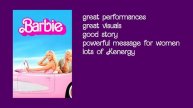 Barbie gave me Kenergy (review)