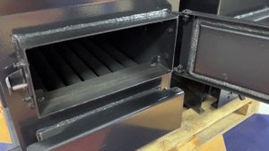 Топится до 5 суток. 30кВт Котел длительного горения верхнего с форсунками General Element Everest