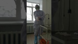Надевание и снятие костюма СИЗ при ковиде