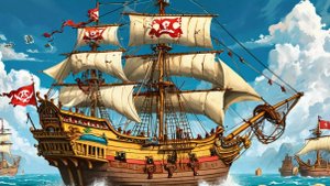 Песня: Мы пираты озорные