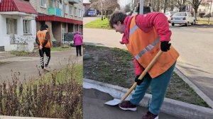 Работники МБУ Центр городского хозяйства Днепрорудного стоят на страже чистоты и порядка города!