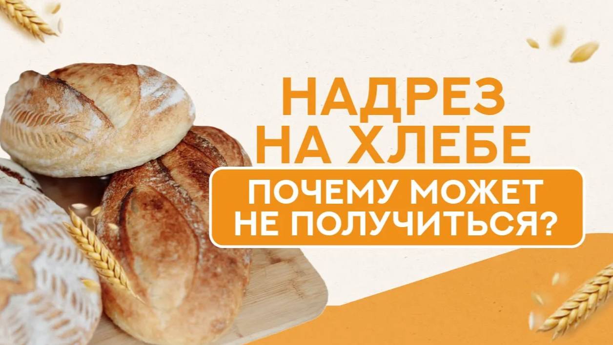 Не получается надрез на хлебе. Разбор ошибок при выпечке хлеба