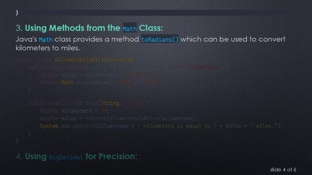 Converting Kilometers to Miles in Java: A Comprehensive Guide смотреть онлайн