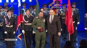 Госнаграды глава Дагестана вручил бойцам добровольческого батальона «Каспий»