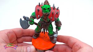 WARCRAFT Фигурка из Пластилина