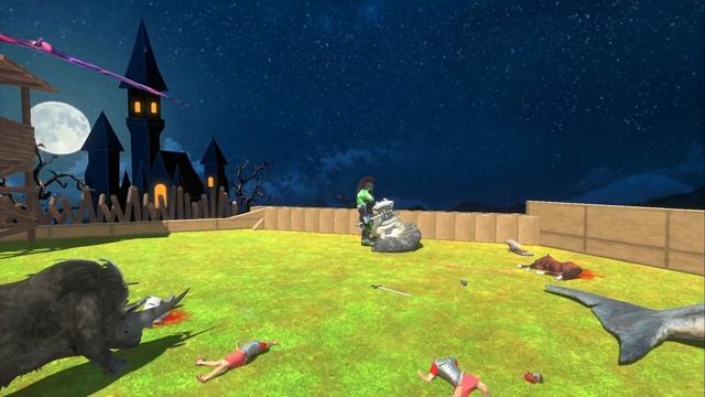 INFERNALS RELEASE HERBIVORE DINOSAURS vs CREEPY MONSTER PARKOUR - ARBS смотреть онлайн