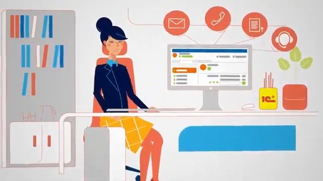 1С Коннект-сервис для техподдержки и общения в компании смотреть онлайн