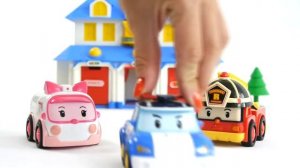 Видео про машинки - игрушечные машинки Робокар Поли