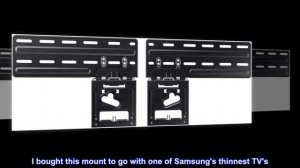 Samsung | Slim Fit Wall Mount | WMN-A50EB/ZA | 2021