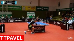 TRULS MOREGARD vs KIRILL GERASIMENKO 2022 обзор матча🏓🥇🏆Table tennis shots, best of the best#shorts