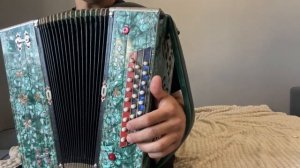 Разбор на гармони - Под окном широким (Вишня белоснежная) Обучение на гармони