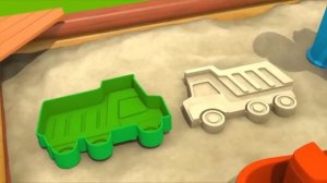 Видео для детей. Песочница и Робокар Поли. Веселая школа с Машей Капуки