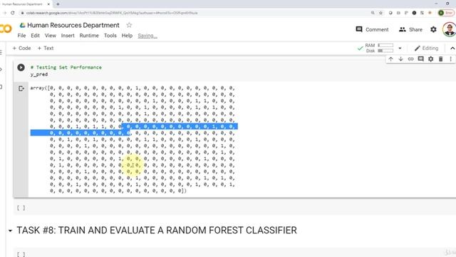 11. Task #7 Build and Train Logistic Regression Classifier