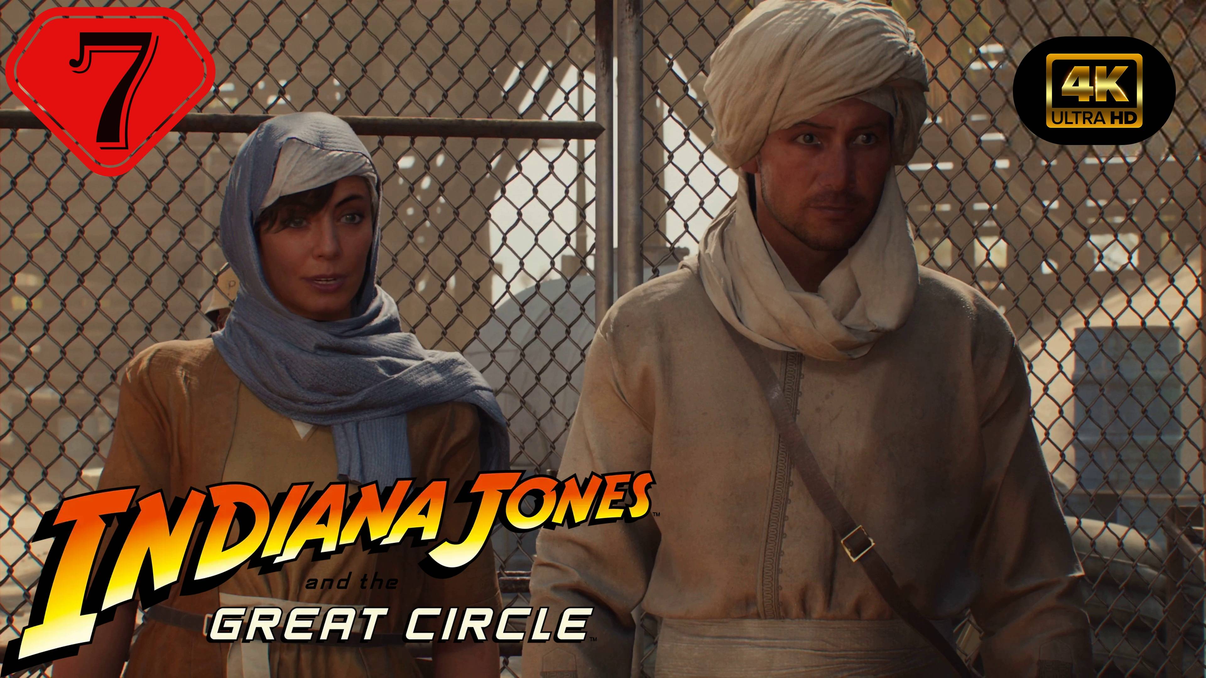 Поиски Стелл.Прохождение Indiana Jones and the Great Circle(4K).На Русском.Часть 7.