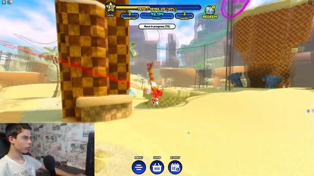 КАК ВЫПОЛНИТЬ ВСЕ ЗАДАНИЯ В [2x XP] Sonic Speed Simulator смотреть онлайн