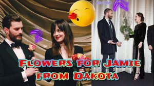 🫶😂 ЦВЕТЫ ДЛЯ ДЖЕЙМИ ДОРНАНА ОТ ДАКОТЫ ДЖОНСОН ♥️