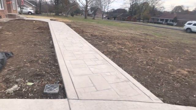 Driveway poured without sealer