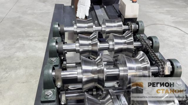 Производство П-профиля (окантовка для забора) смотреть онлайн