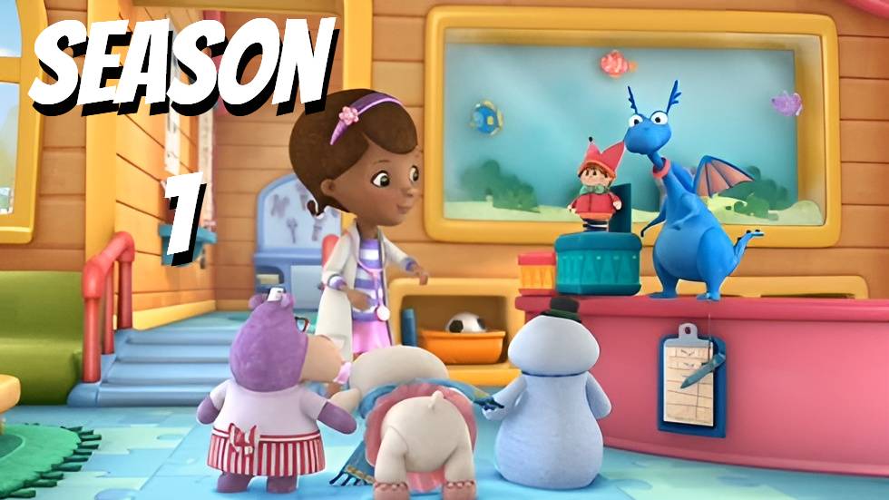 Сериал Доктор Плюшева/DocMcStuffins Сезон 1 серия 6 Приключения в игротеке + Звёздная, звёздная ночь