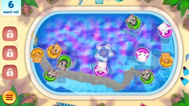 ГОВОРЯЩИЙ ТОМ АКВАПАРК #2 Бассейн говорящего Тома НОВЫЕ УРОВНИ Talking Tom Pool Update смотреть онлайн