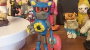 как слепить металлического соника