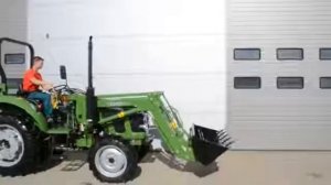 минитрактор CHERY (ЧЕРИ) с погрузчиком