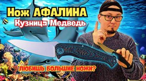 Месяц на кармане! Подробный обзор, тест и опыт использования большого ножа «Афалина» Кузница Медведь