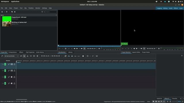 Kdenlive - Using Chromakey смотреть онлайн