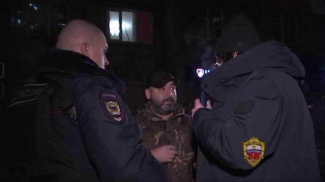 Северное Бутово: ночное дежурство с экипажем патрульно-постовой службы полиции