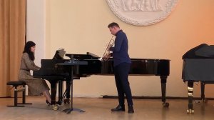 В.Пескин-Концерт для трубы с фортепиано №1. Исполняет Шиков Михаил (труба)